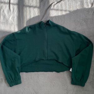 F21 Cropped Zip-up Jacket NWT